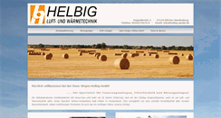 Desktop Screenshot of helbig-gmbh.de